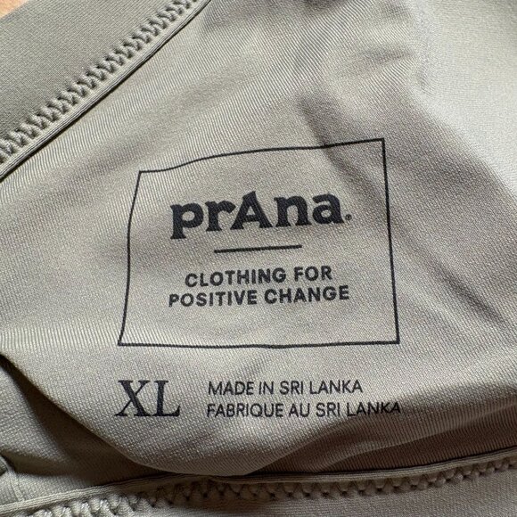 prAna Women's Sunset Scene Swim Top Bikini Size XL Mirage NWT - Picture 5 of 7